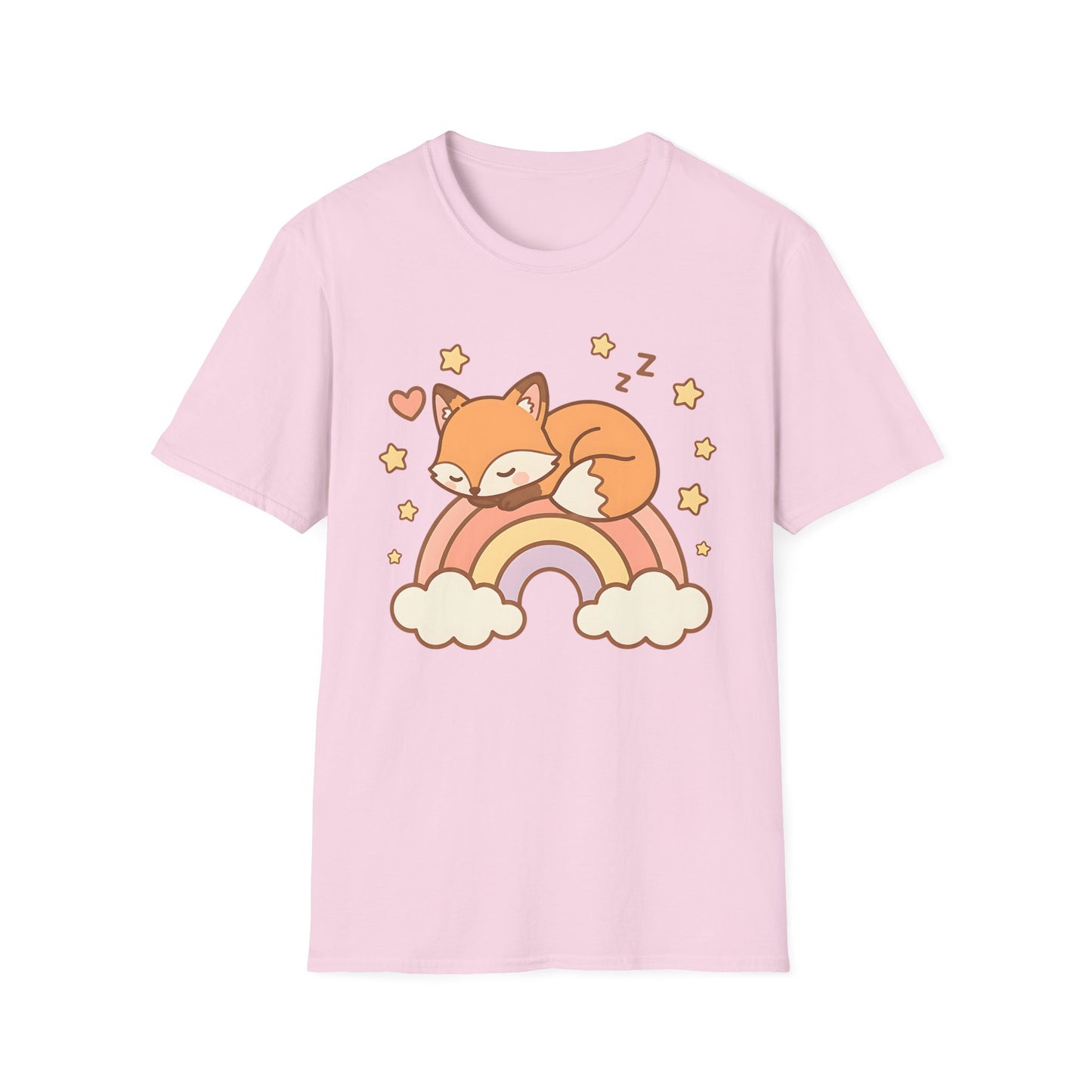 Rainbow Sleepy Fox Cub