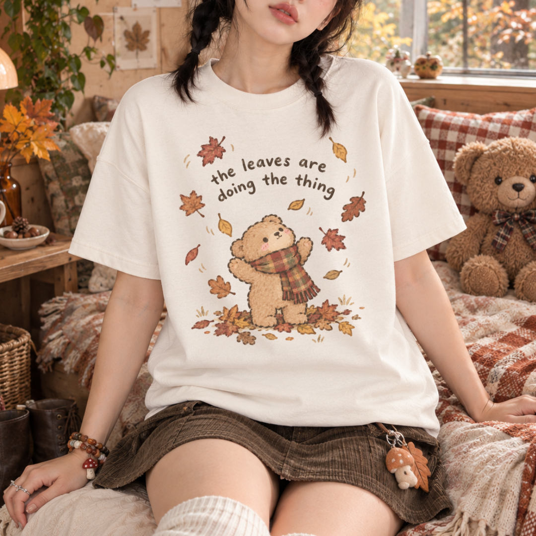 Falling Leaves Tee