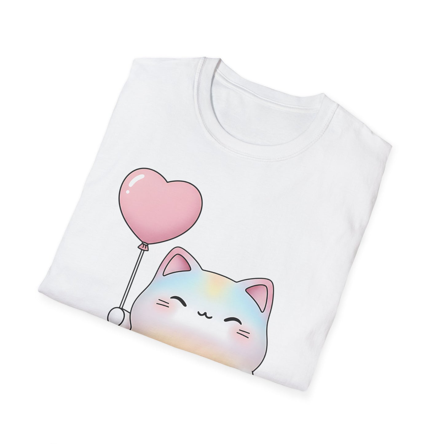 Lucky Kitty with Balloon