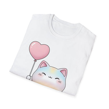 Lucky Kitty with Balloon