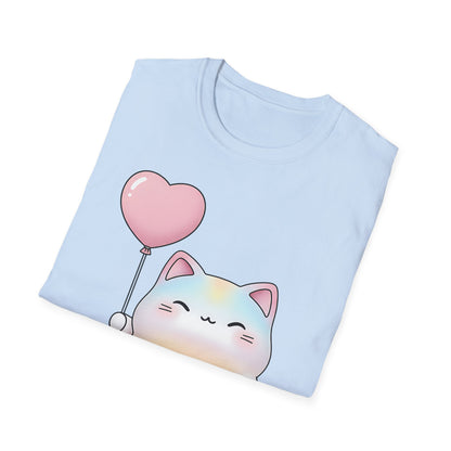 Lucky Kitty with Balloon