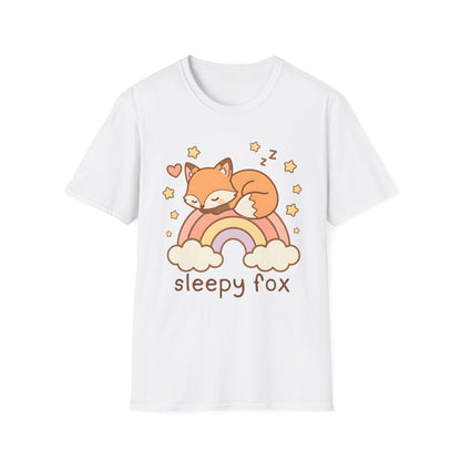 Rainbow Sleepy Fox