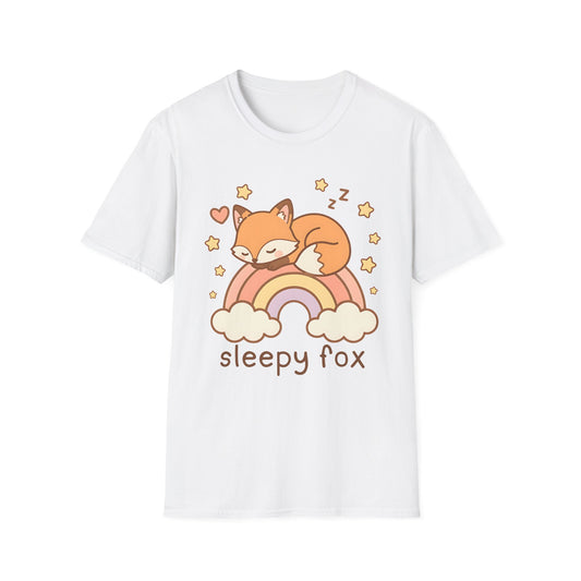 Rainbow Sleepy Fox