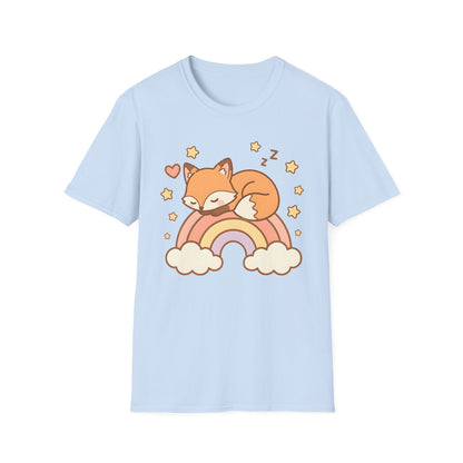 Rainbow Sleepy Fox Cub