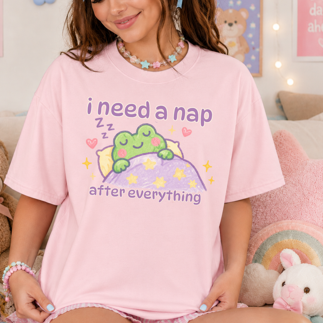 Naptime Frog Tee