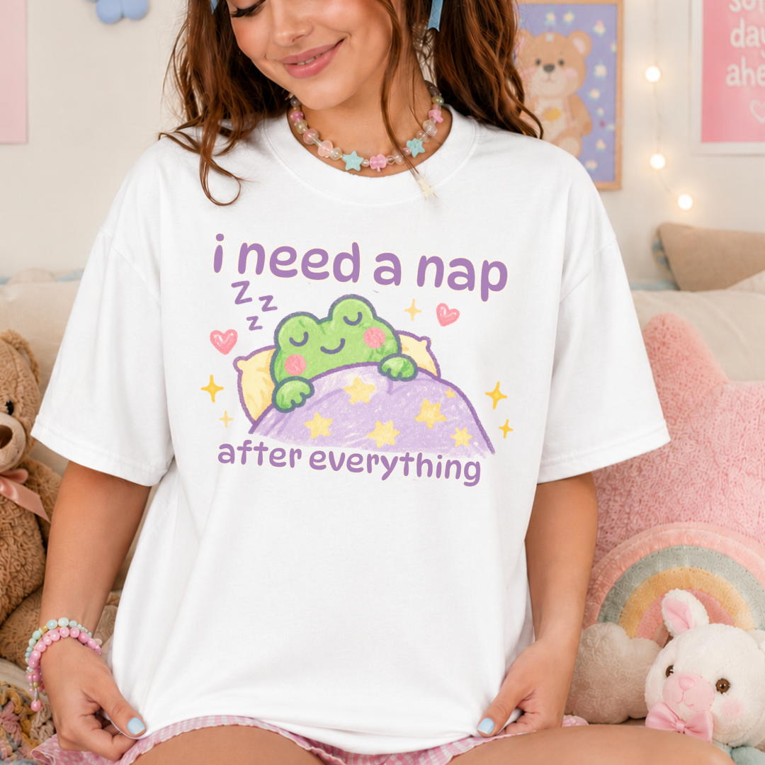 Naptime Frog Tee