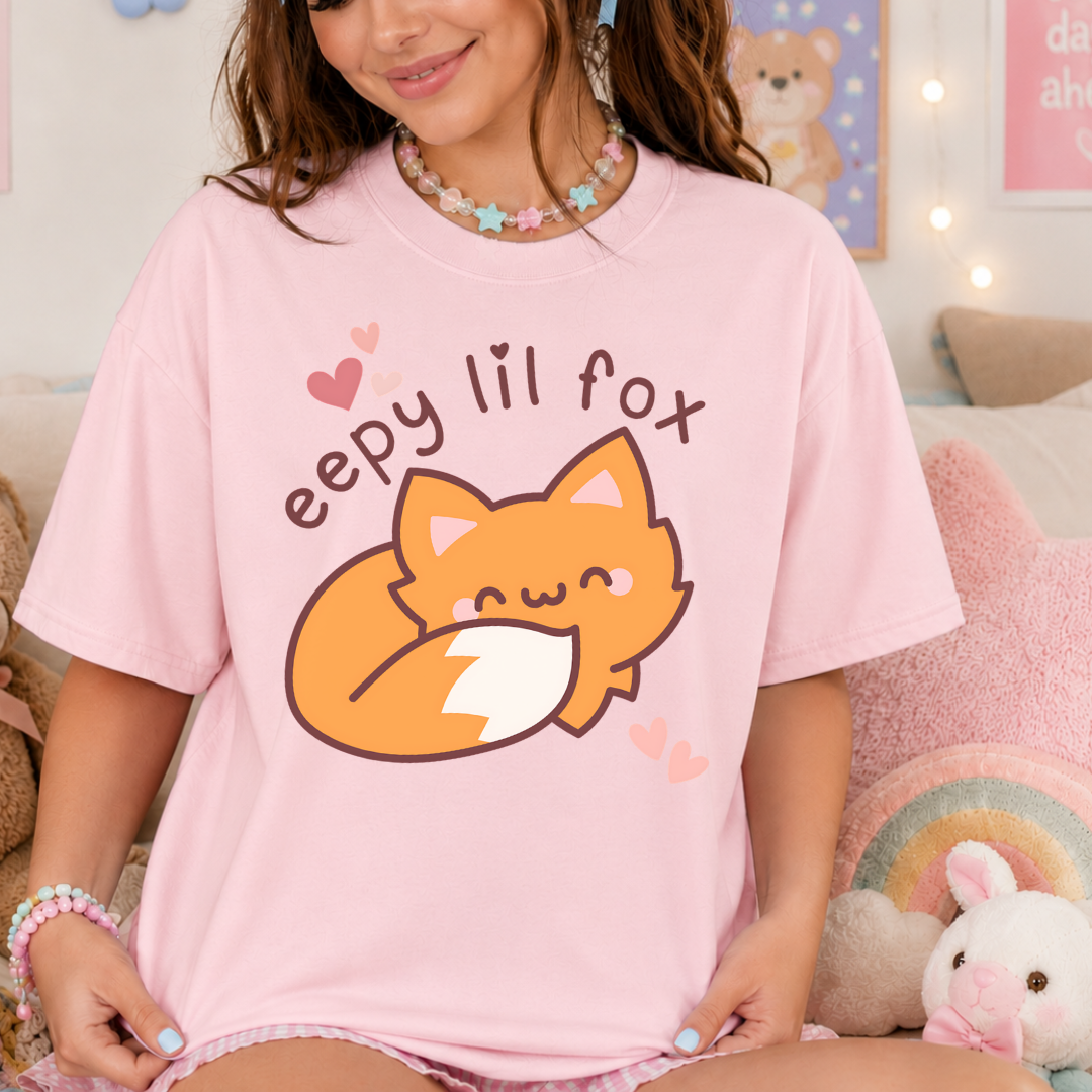 Eepy Lil Fox Tee