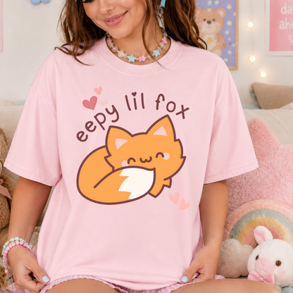Eepy Lil Fox Tee