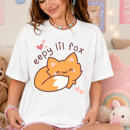 Eepy Lil Fox Tee