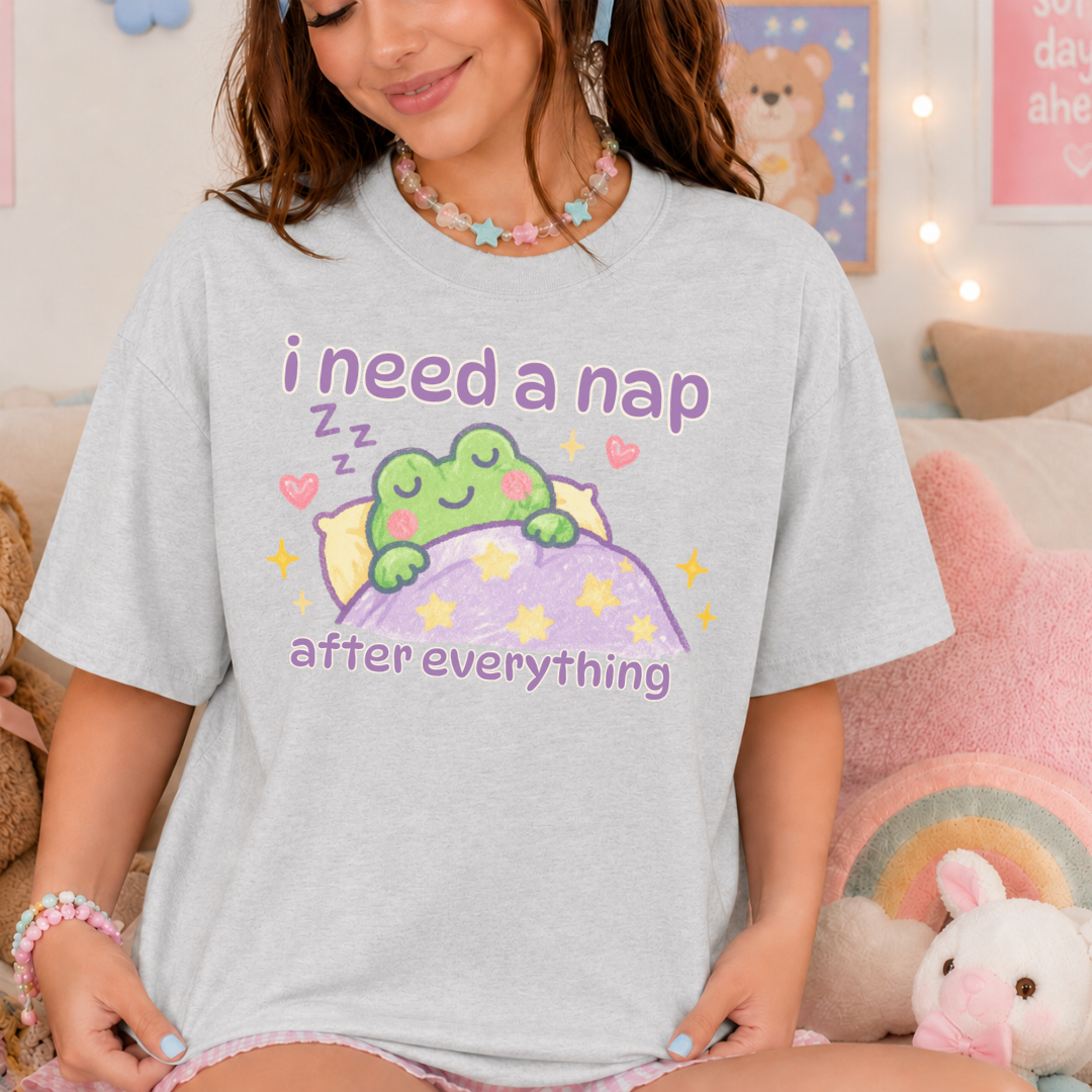 Naptime Frog Tee