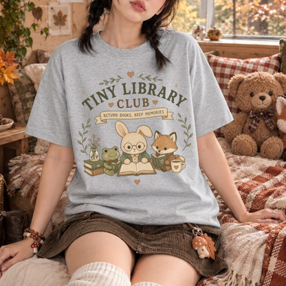Tiny Library Club Tee