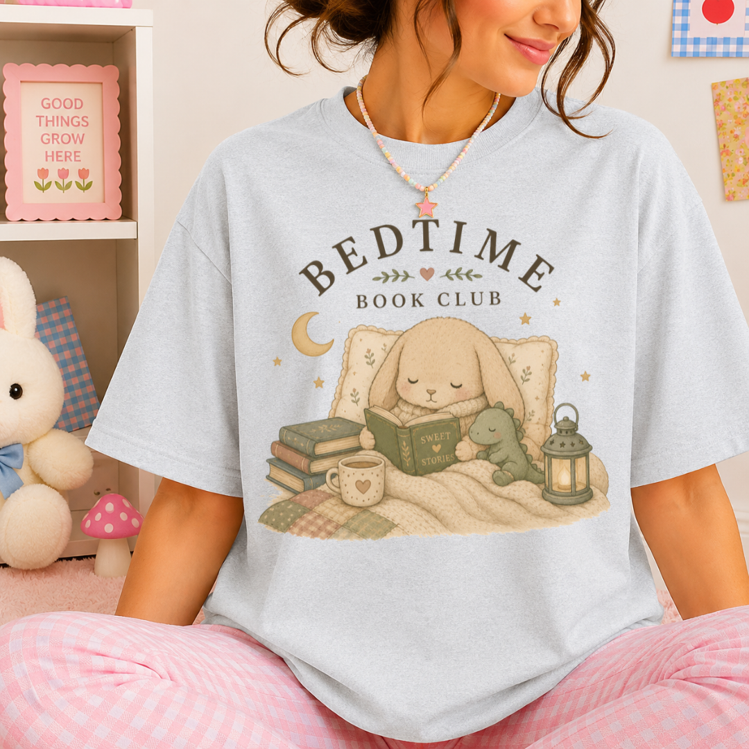 Bedtime Book Club Tee