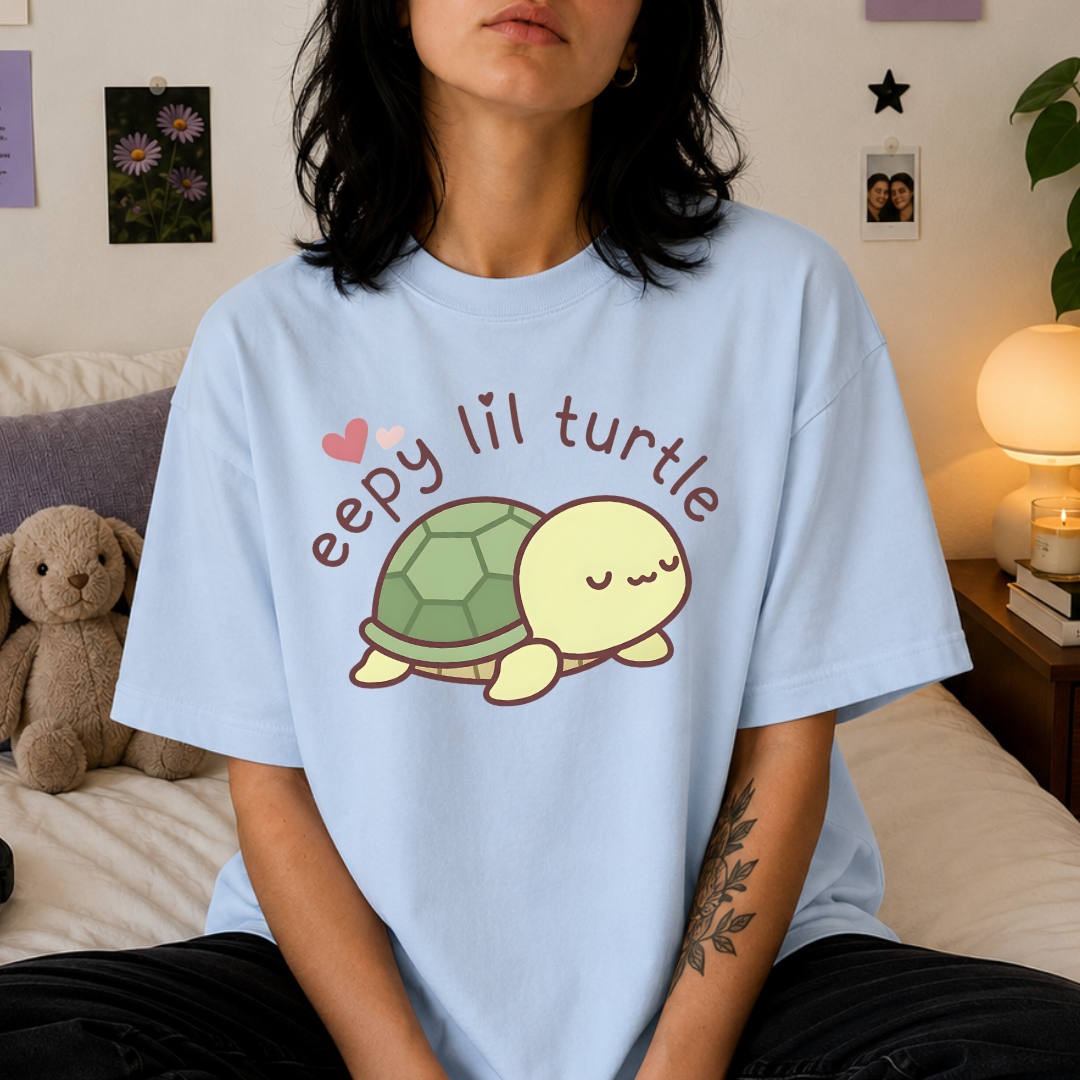 Eepy Lil Turtle Tee