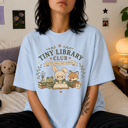 Tiny Library Club Tee