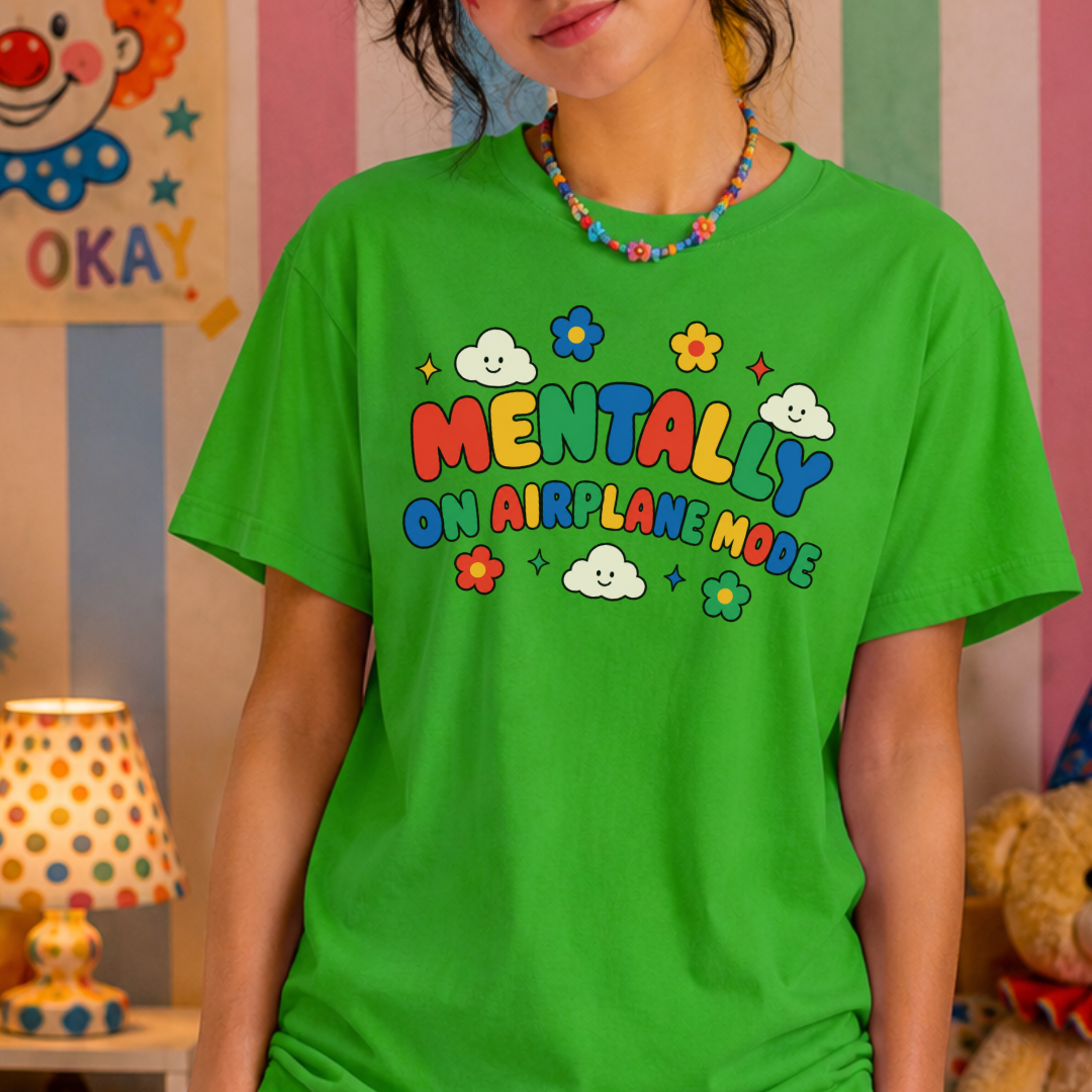 Mentally On Airplane Mode Tee