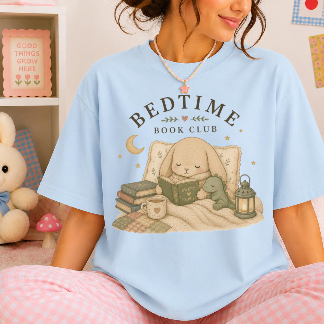Bedtime Book Club Tee