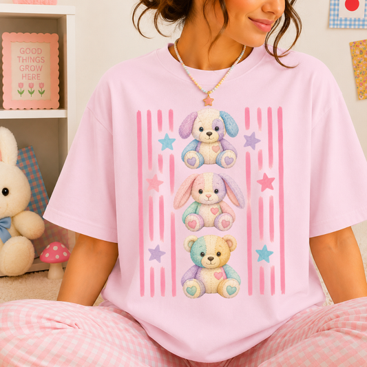 Plushie Stripes Tee