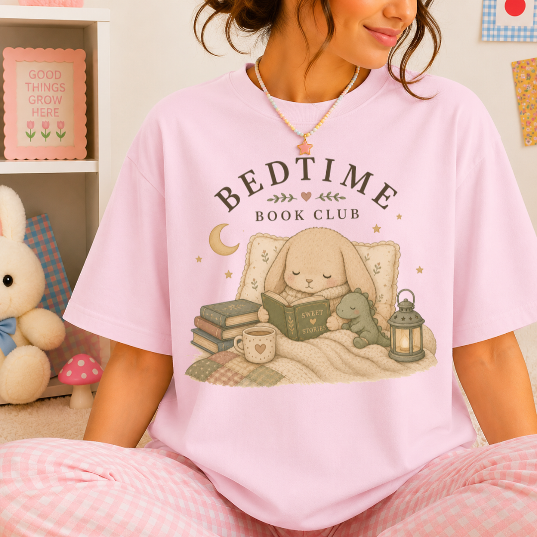 Bedtime Book Club Tee