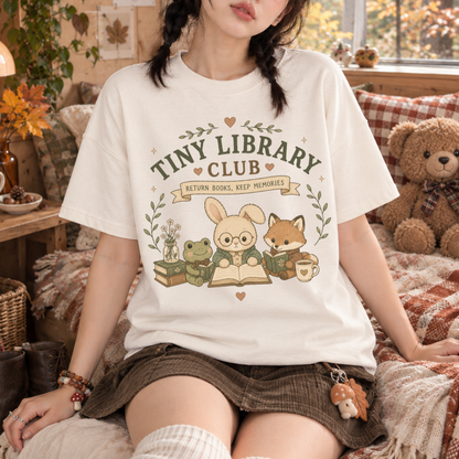 Tiny Library Club Tee
