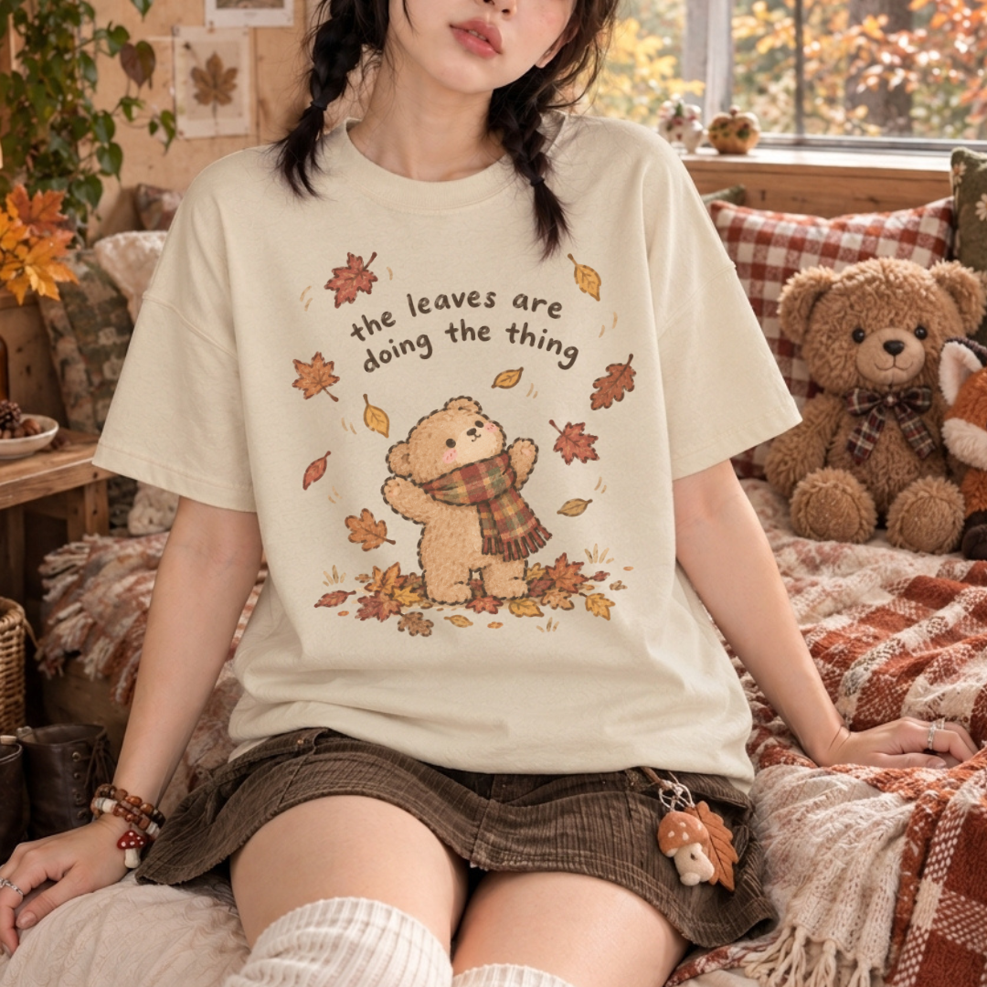 Falling Leaves Tee