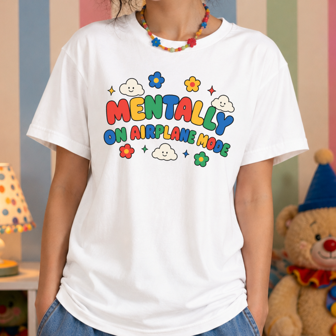Mentally On Airplane Mode Tee