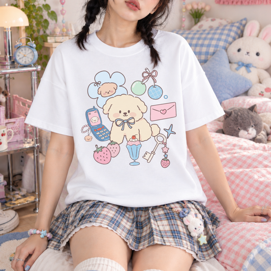 Trinkets & Puppy Tee