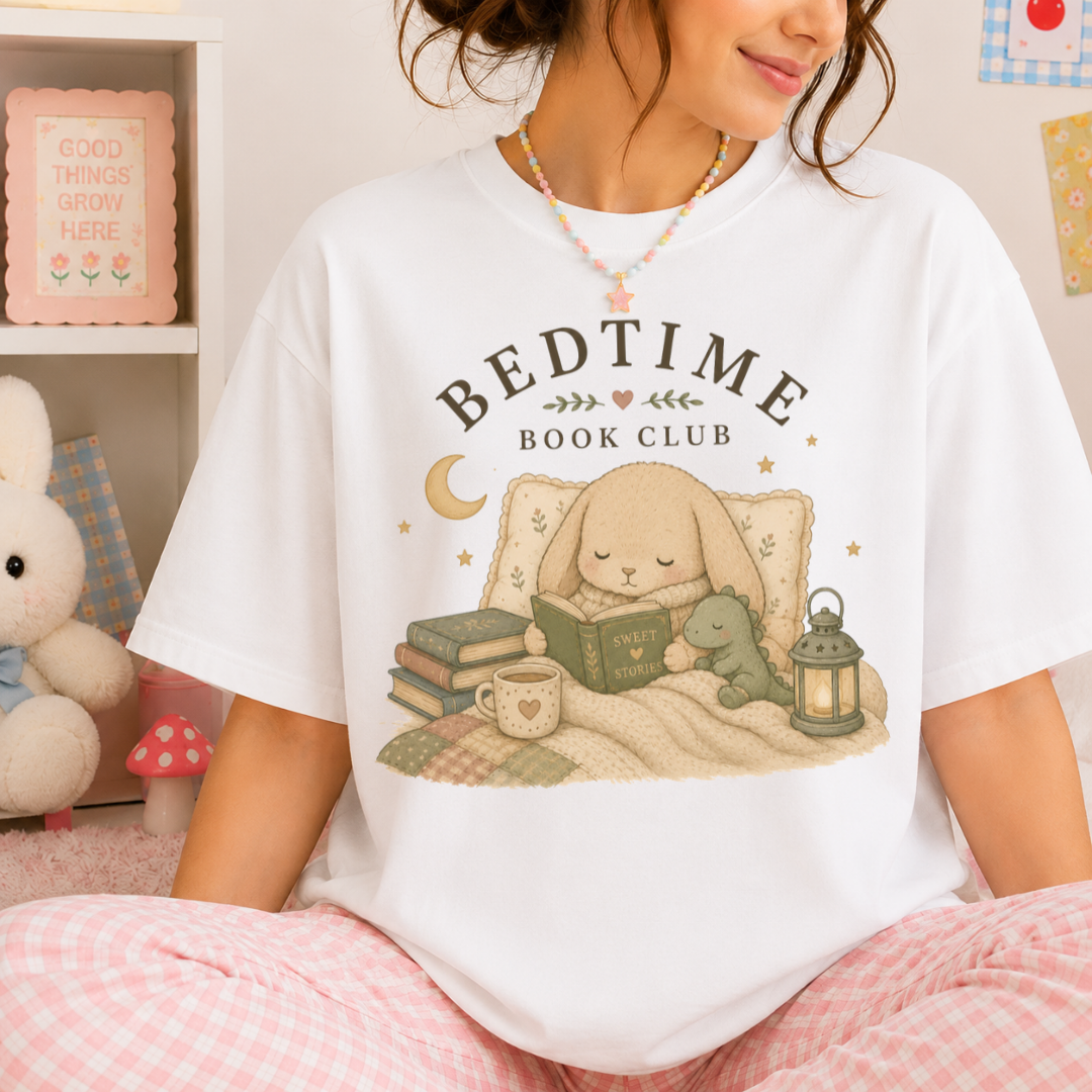 Bedtime Book Club Tee