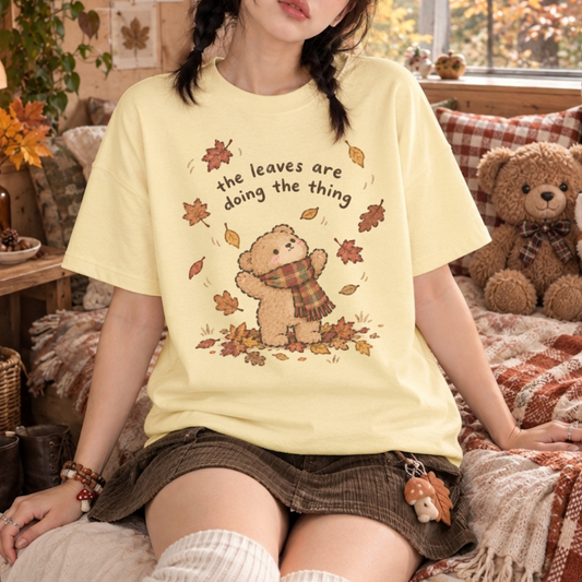 Falling Leaves Tee
